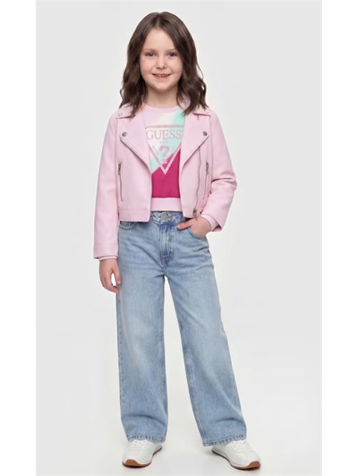 oversize crop ls active top GUESS | J6GQ01 KA6R4P33Y